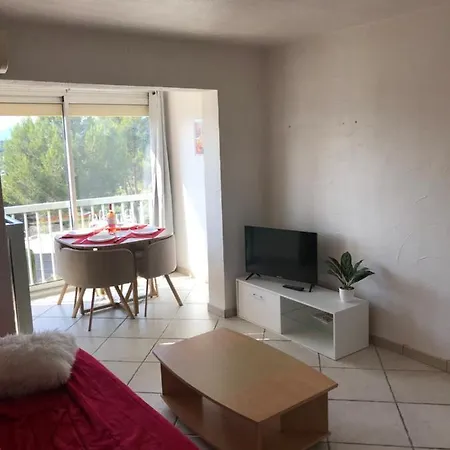 Apartment F2 Avec Une Chambre, Garage, Piscine, Tennis, Clim *